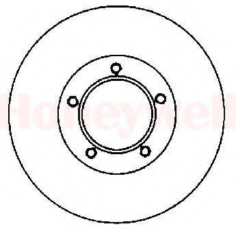 BENDIX 561752B гальмівний диск