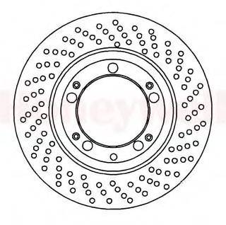 BENDIX 561803B гальмівний диск