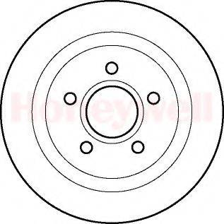 BENDIX 561852B гальмівний диск