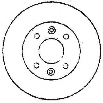 BENDIX 561660B гальмівний диск