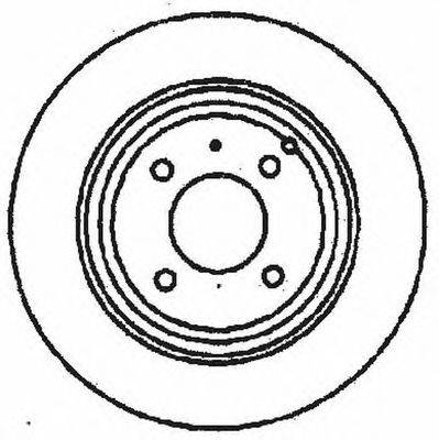 BENDIX 561681B гальмівний диск