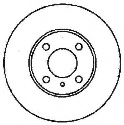 BENDIX 561354B гальмівний диск