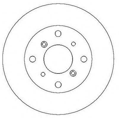 BENDIX 561713B гальмівний диск