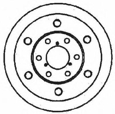 BENDIX 561127B гальмівний диск