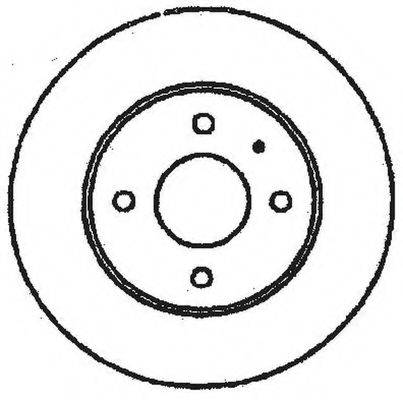 BENDIX 561128B гальмівний диск