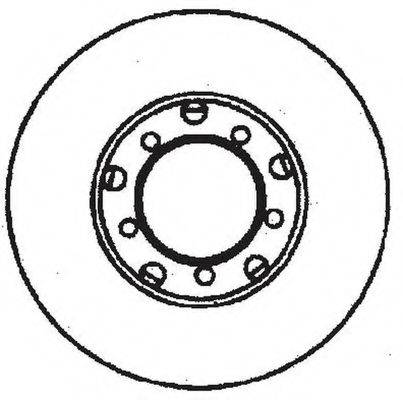 BENDIX 561135B гальмівний диск