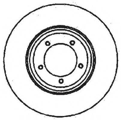 BENDIX 561352B гальмівний диск