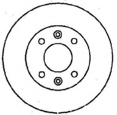 BENDIX 561410B гальмівний диск