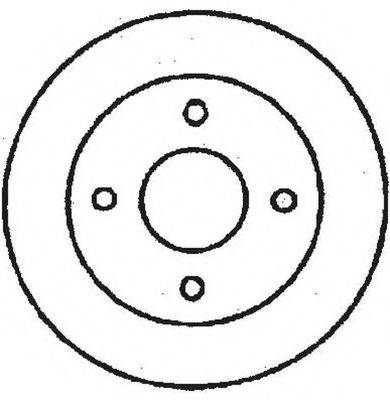 BENDIX 561450B гальмівний диск