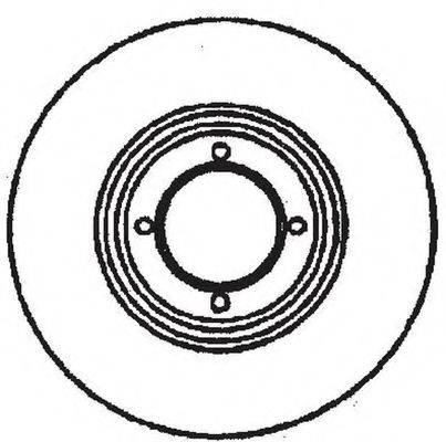 BENDIX 561509B гальмівний диск