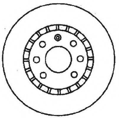 BENDIX 561588B гальмівний диск