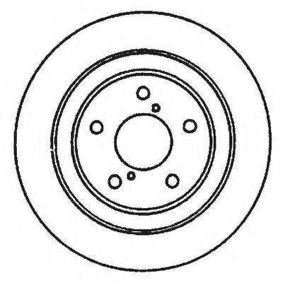 BENDIX 561666B гальмівний диск