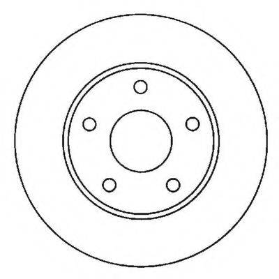 BENDIX 561950B гальмівний диск