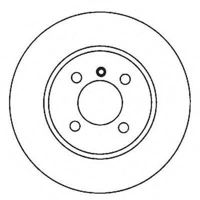 BENDIX 561980B гальмівний диск