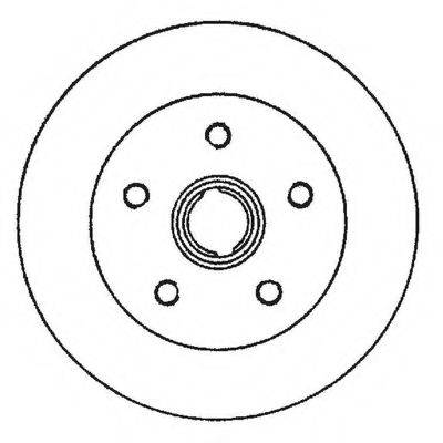 BENDIX 561982B гальмівний диск