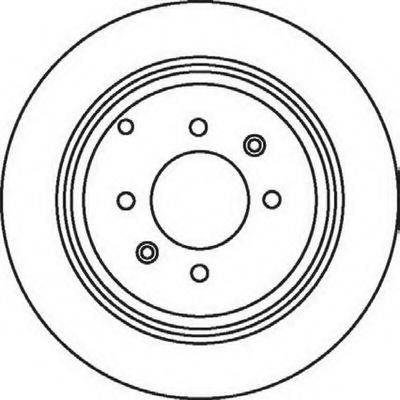 BENDIX 562042B гальмівний диск