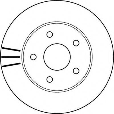 BENDIX 562147B гальмівний диск