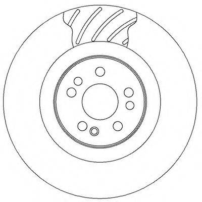 BENDIX 562362B гальмівний диск