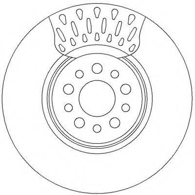 BENDIX 562394B гальмівний диск