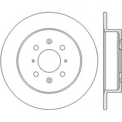 BENDIX 562447B гальмівний диск