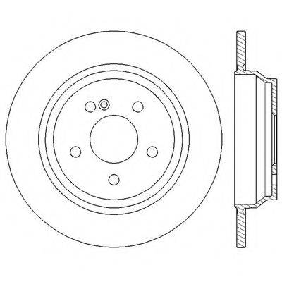 BENDIX 562566BC гальмівний диск