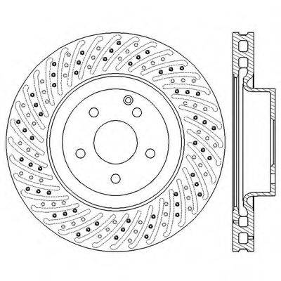 BENDIX 562567BC гальмівний диск