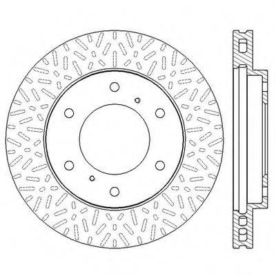 BENDIX 562572BC гальмівний диск