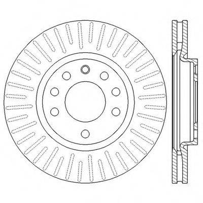 BENDIX 562582BC гальмівний диск