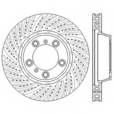 BENDIX 562586BC гальмівний диск