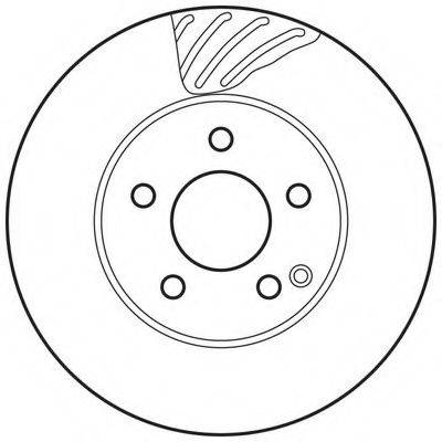 BENDIX 562627BC гальмівний диск