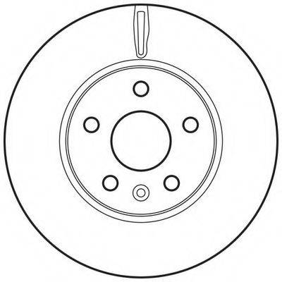 BENDIX 562642BC гальмівний диск