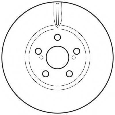 BENDIX 562702BC гальмівний диск