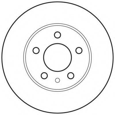 BENDIX 562705BC гальмівний диск