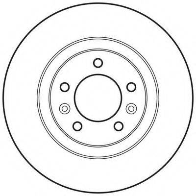 BENDIX 562762BC гальмівний диск