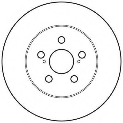 BENDIX 562812BC гальмівний диск