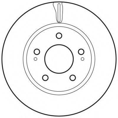 BENDIX 562820BC гальмівний диск