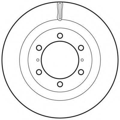 BENDIX 562828BC гальмівний диск