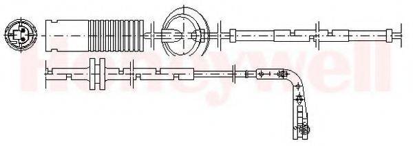 BENDIX 581358 Сигналізатор, знос гальмівних колодок