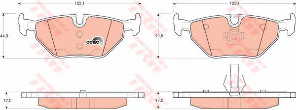 DR!VE+ DP1010100821 Комплект гальмівних колодок, дискове гальмо