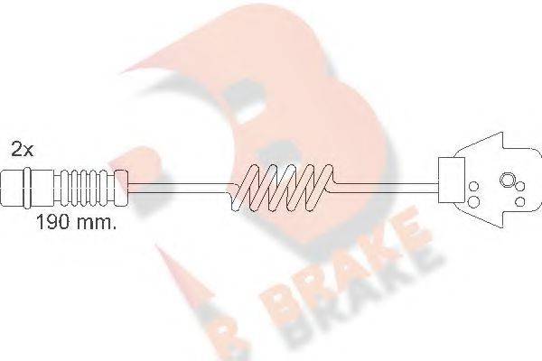 R BRAKE 610057RB Сигналізатор, знос гальмівних колодок