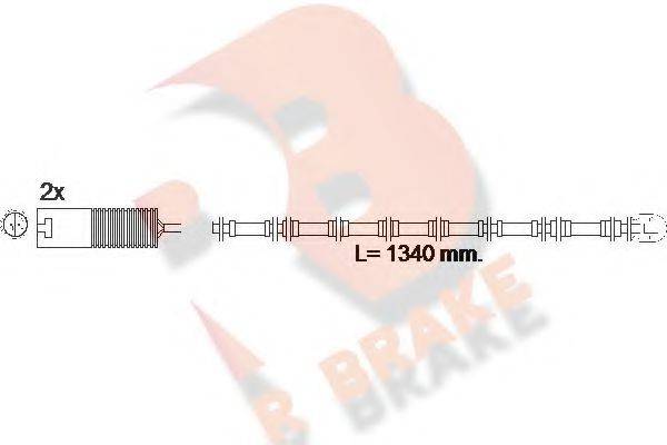 R BRAKE 610391RB Сигналізатор, знос гальмівних колодок