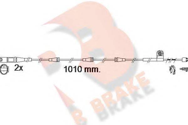 R BRAKE 610622RB Сигналізатор, знос гальмівних колодок