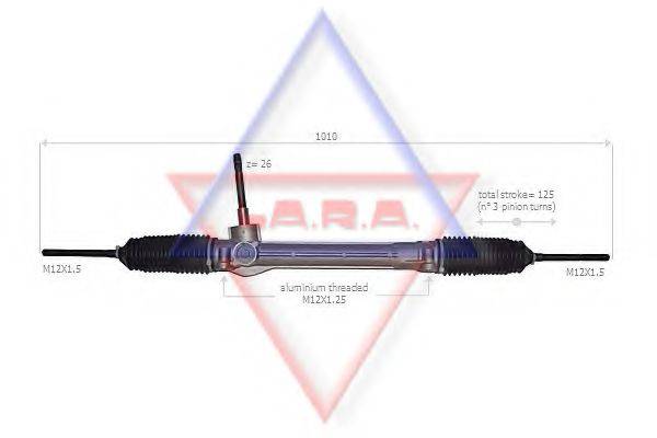 LA.R.A. 190051 Рульовий механізм