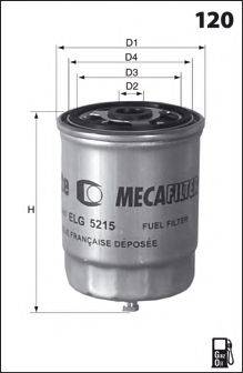 LUCAS FILTERS LFDS156 Паливний фільтр