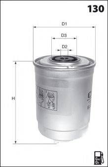 LUCAS FILTERS LFDF124 Паливний фільтр