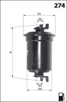 LUCAS FILTERS LFPF034 Паливний фільтр