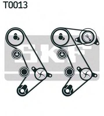 SKF VKMA01046 Комплект ременя ГРМ