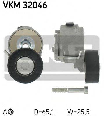 SKF VKM32046 Натяжний ролик, полікліновий ремінь