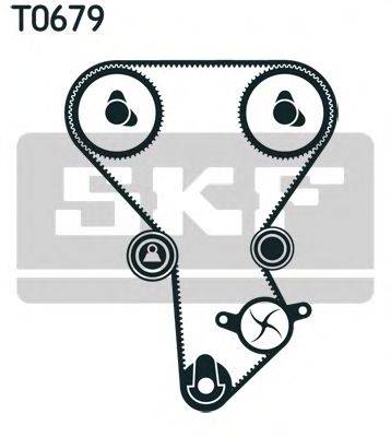 SKF VKMA95677 Комплект ременя ГРМ