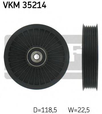 SKF VKM35214 Паразитний / провідний ролик, полікліновий ремінь